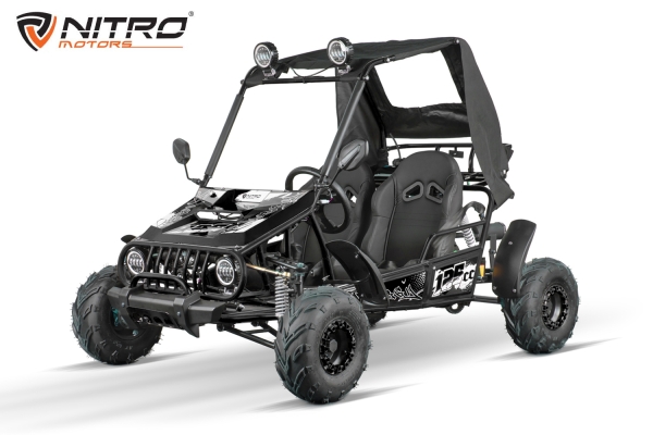 NITRO MOTOR Midi Buggy 125cc 3-Gang Semi-Automatik mit RG Offroad